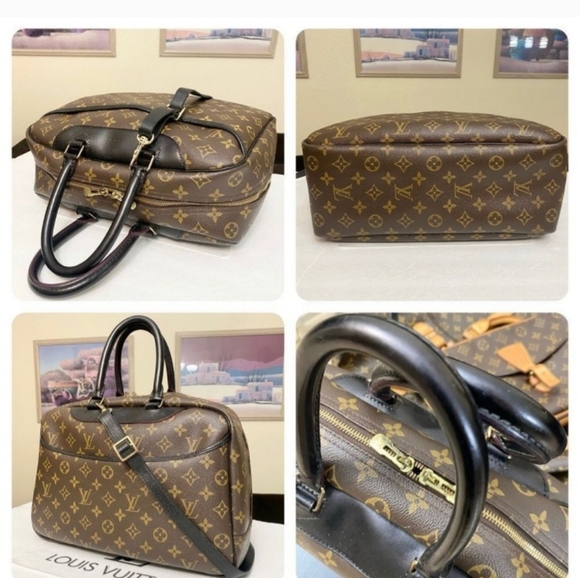 Louis Vuitton Monogram Deauville 2Way Handbag 👜 - Picture 8 of 14